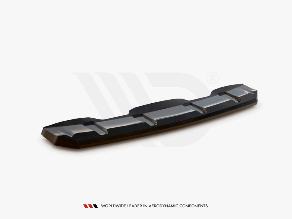 Central Rear Splitter Volvo XC60 R-Design Mk1 Facelift Maxton Design