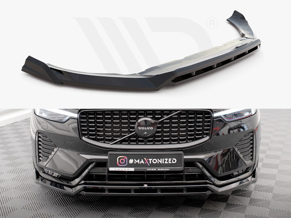 Front Splitter Volvo XC60 R-Design Mk2 Facelift Maxton Design