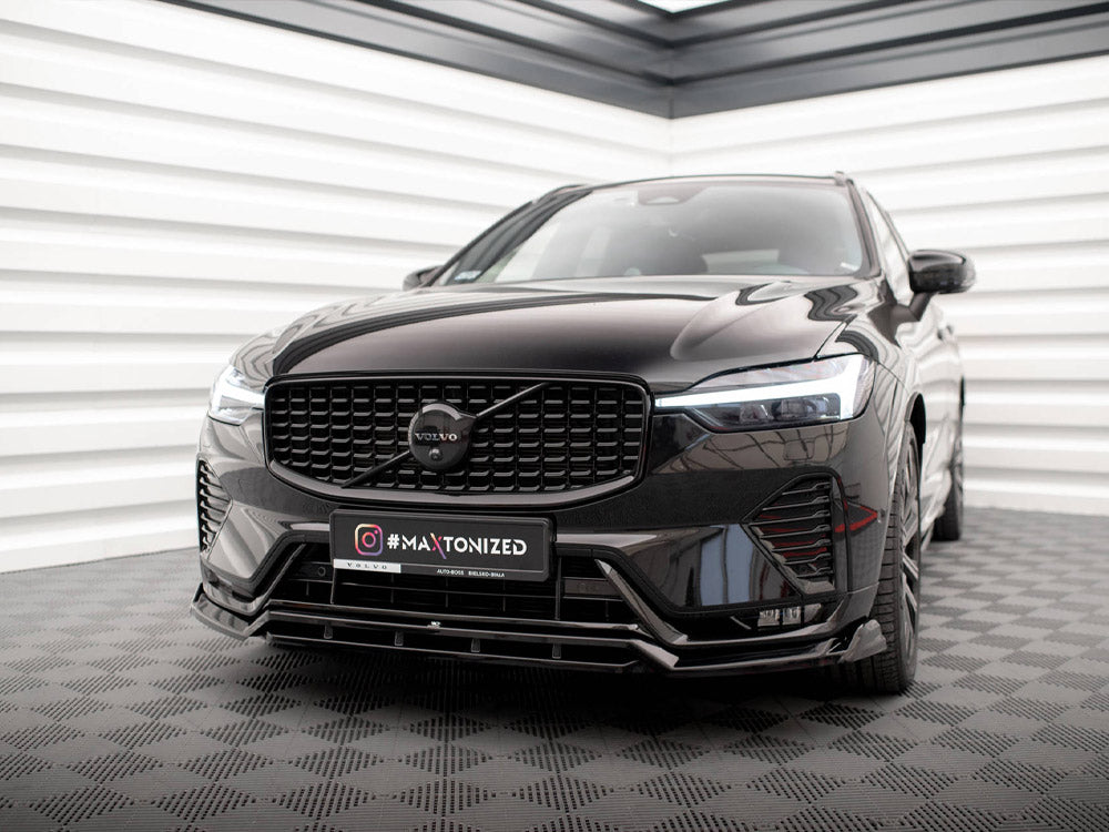 Front Splitter Volvo XC60 R-Design Mk2 Facelift Maxton Design