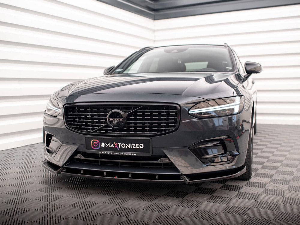 Front Splitter Volvo V90 R-Design Mk2 Maxton Design