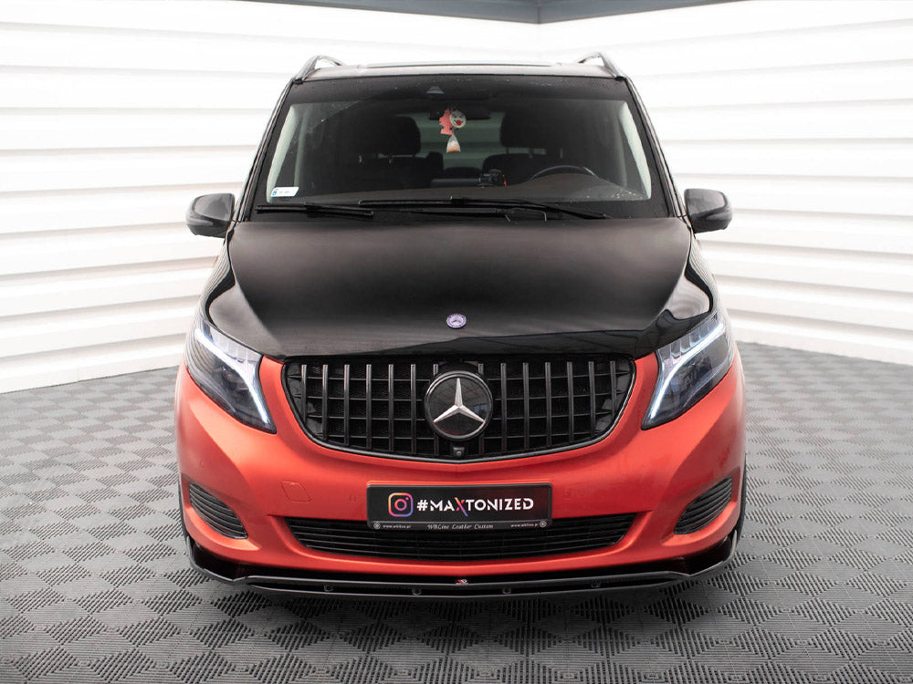 Front Splitter V.4 Mercedes V-Class W447 Maxton Design