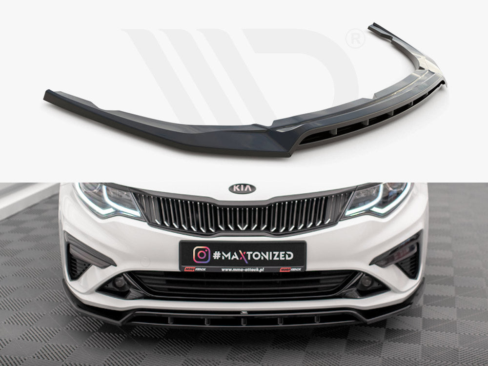 Front Splitter V.1 Kia Optima Mk4 Facelift Maxton Design