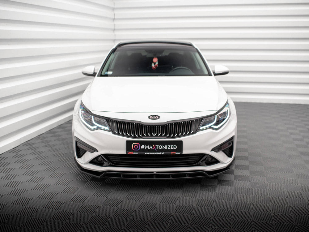 Front Splitter V.1 Kia Optima Mk4 Facelift Maxton Design