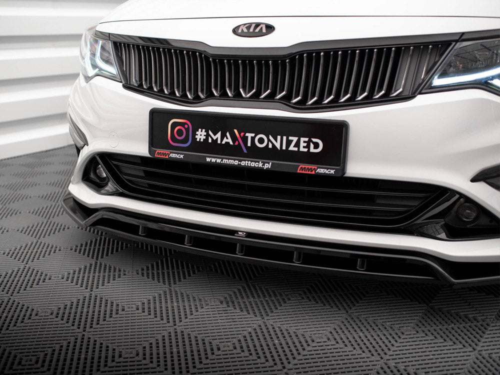 Front Splitter V.1 Kia Optima Mk4 Facelift Maxton Design