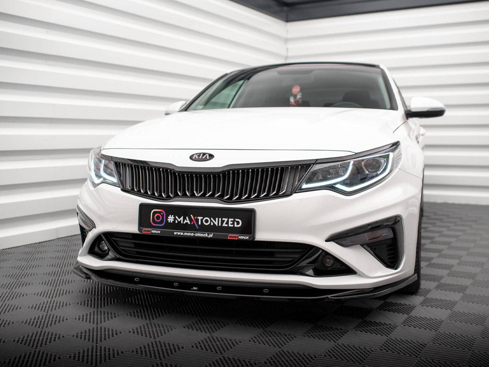 Front Splitter V.2 Kia Optima Mk4 Facelift Maxton Design