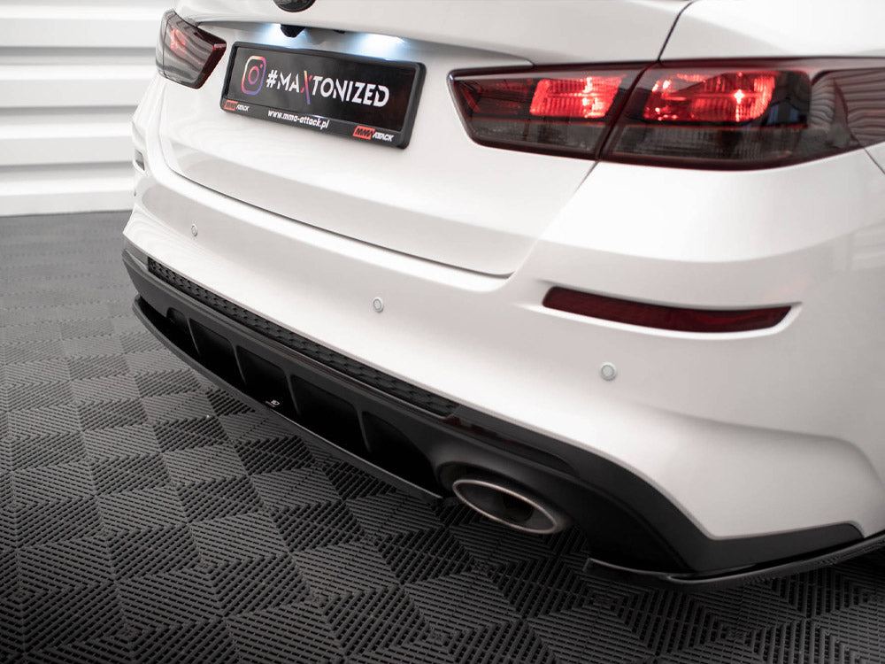 Rear Side Splitters V.1 Kia Optima Mk4 Facelift Maxton Design