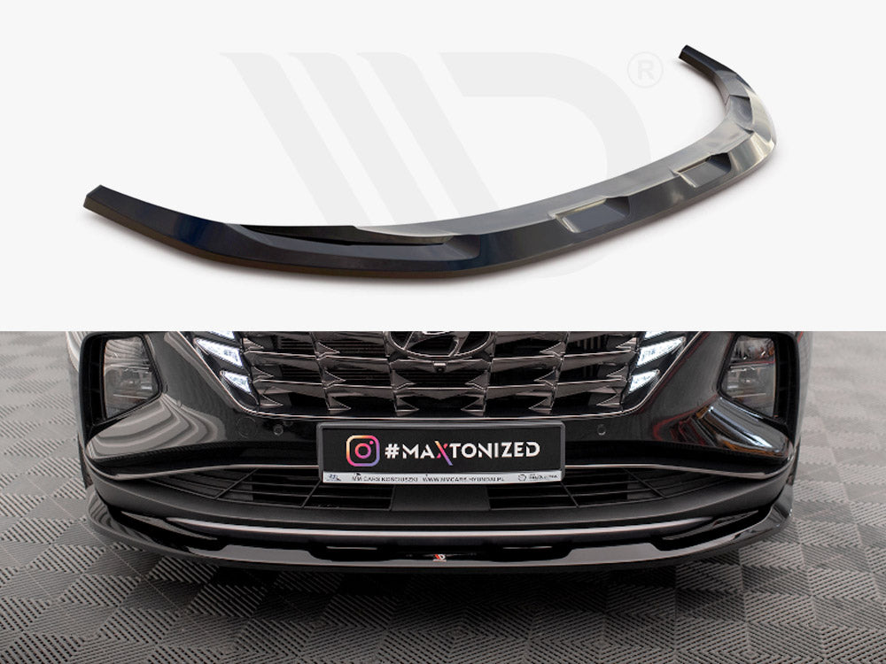 Front Splitter V.1 Hyundai Tucson Mk4 Maxton Design