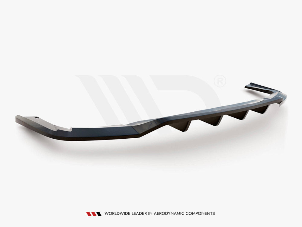 Central Rear Splitter (Vertical Bars) Maserati Levante GTS Mk1 Maxton Design