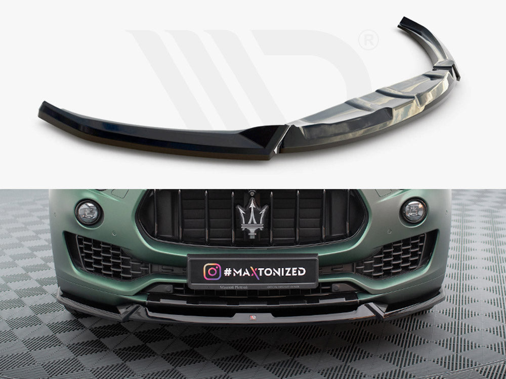 Front Splitter V.1 Maserati Levante Mk1 Maxton Design