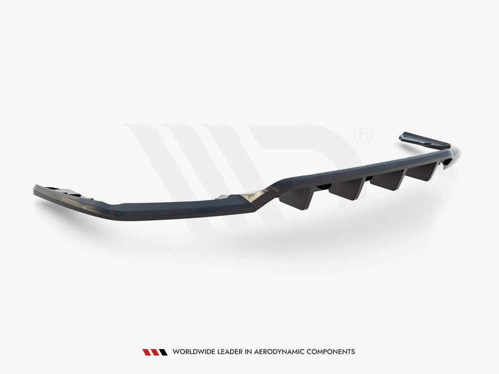 Central Rear Splitter (Vertical Bars) Maserati Levante Mk1 Maxton Design