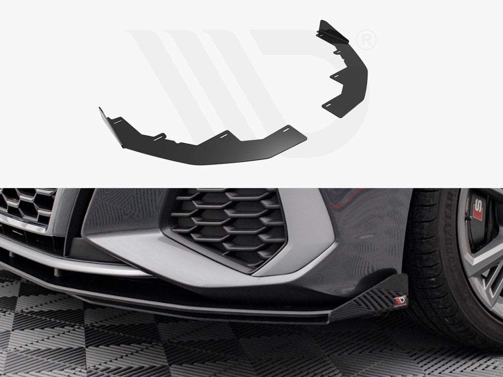 Front Flaps Audi S3 / A3 S-Line 8Y Maxton Design