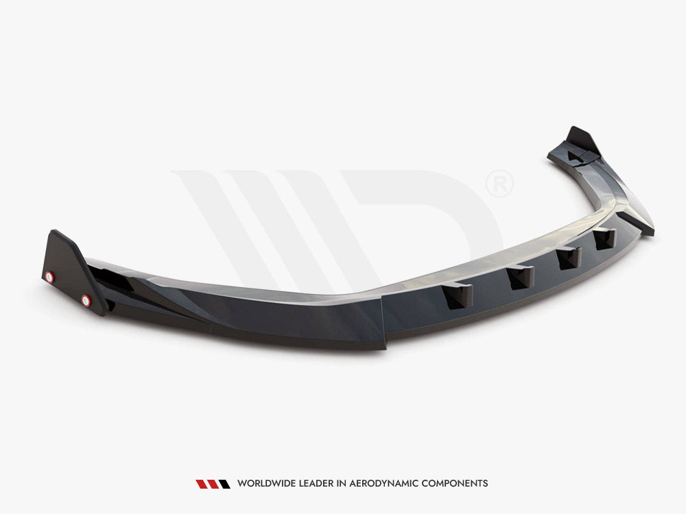 Front Splitter V.2 + Flaps Hyundai Kona N Mk1 Maxton Design