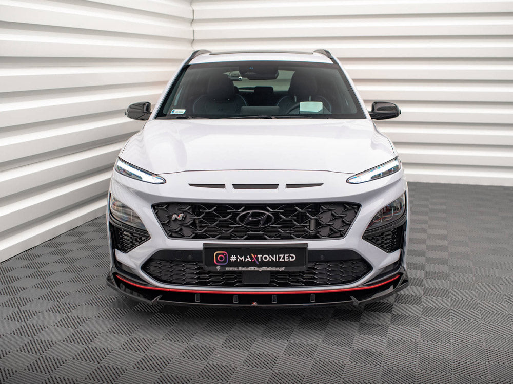 Front Splitter V.2 Hyundai Kona N Mk1 Maxton Design