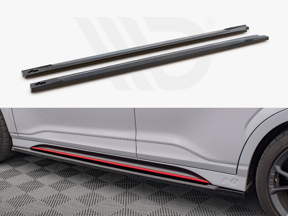 Side Skirts Diffusers V.1 Hyundai Kona N Mk1 Maxton Design