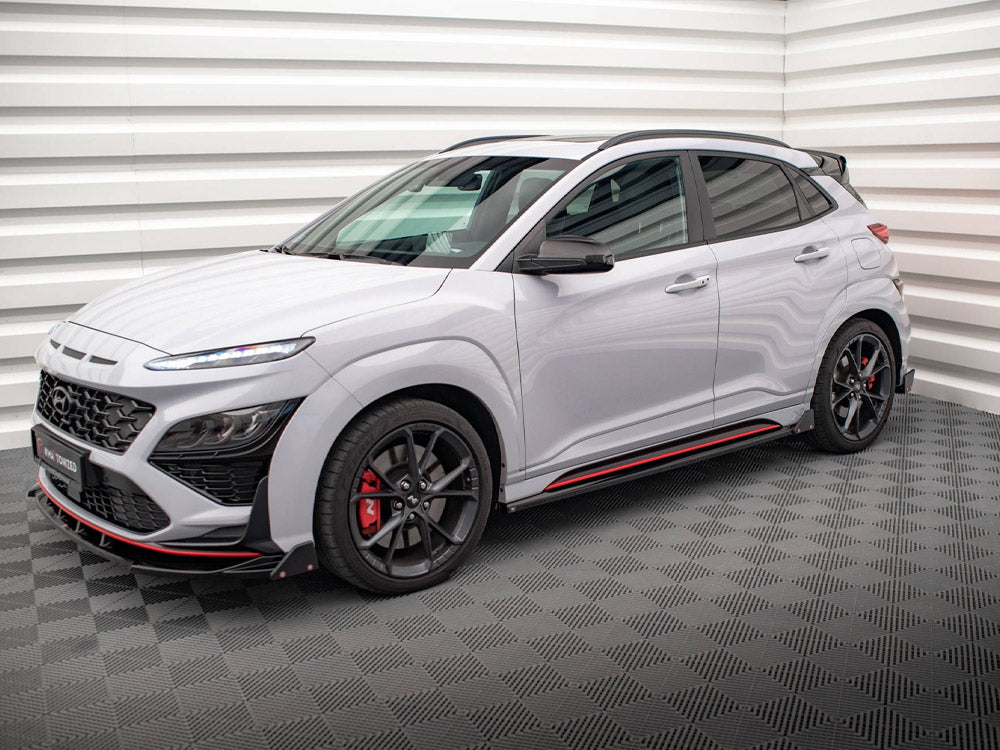 Side Skirts Diffusers V.1 + Flaps Hyundai Kona N Mk1 Maxton Design