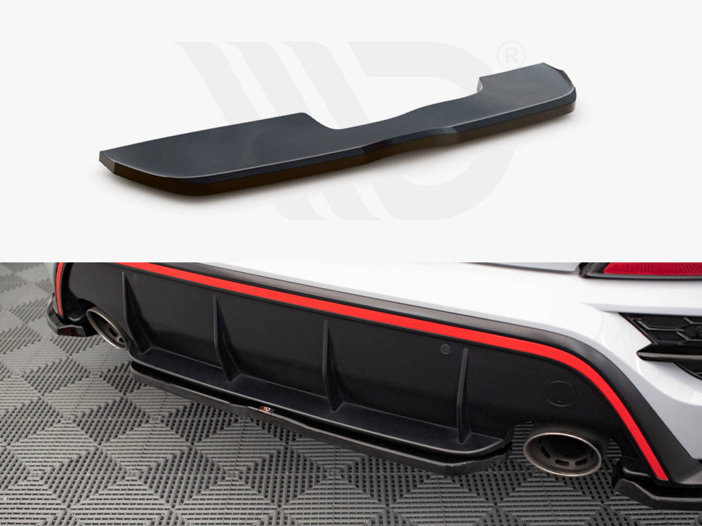 Central Rear Splitter Hyundai Kona N Mk1 Maxton Design