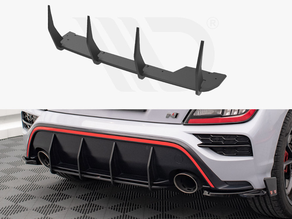 Street PRO Rear Diffuser Hyundai Kona N Mk1 Maxton Design