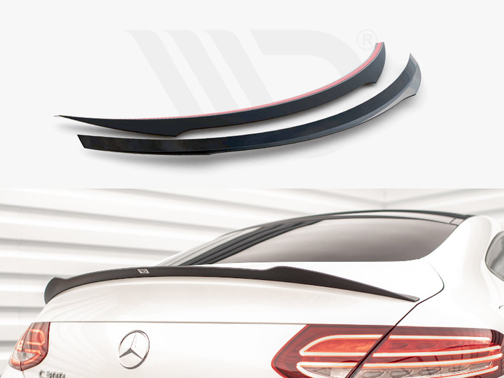 Spoiler CAP Mercedes C W205 Coupe AMG-Line Maxton Design