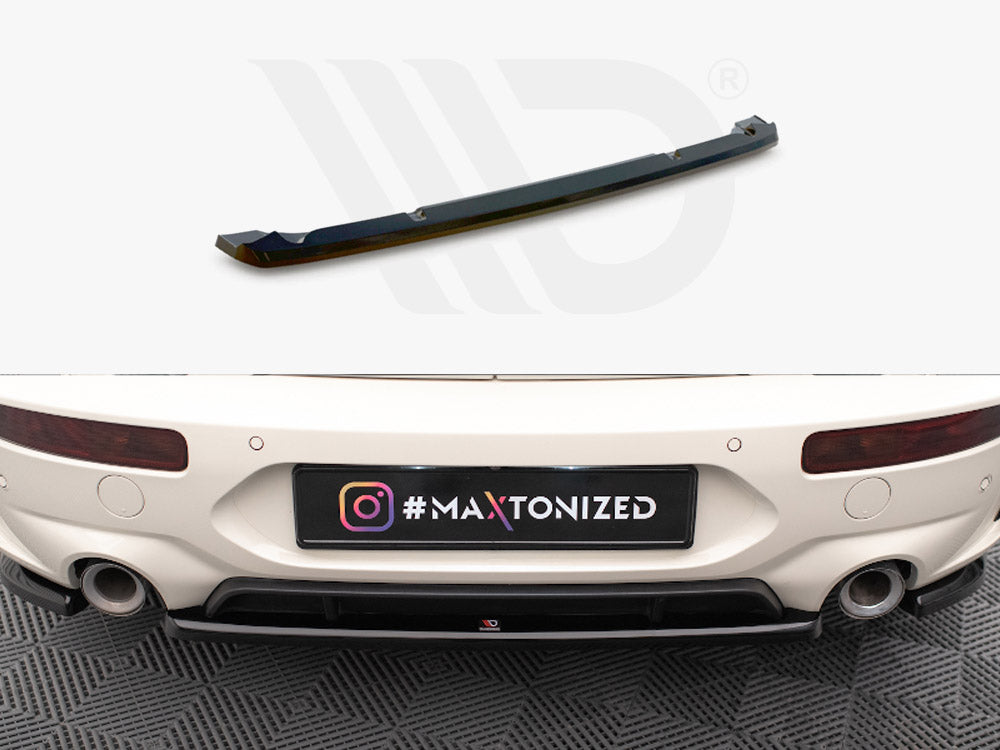 Central Rear Splitter Mini Cooper Clubman John Cooper Works F54 Facelift Maxton Design