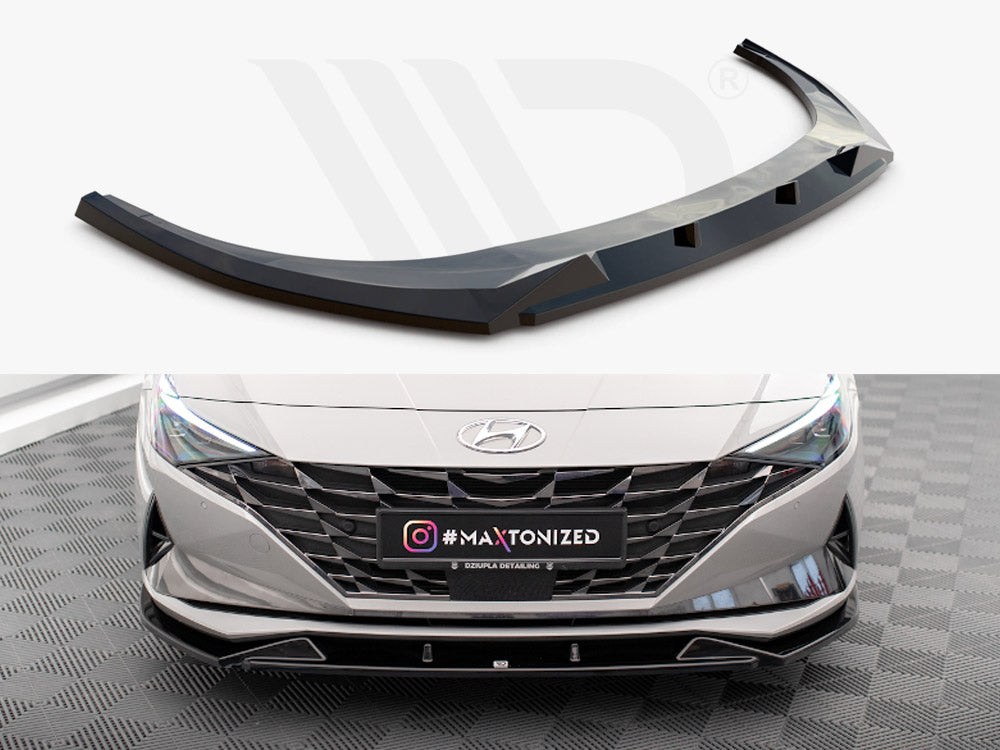 Front Splitter Hyundai Elantra Mk7 Maxton Design