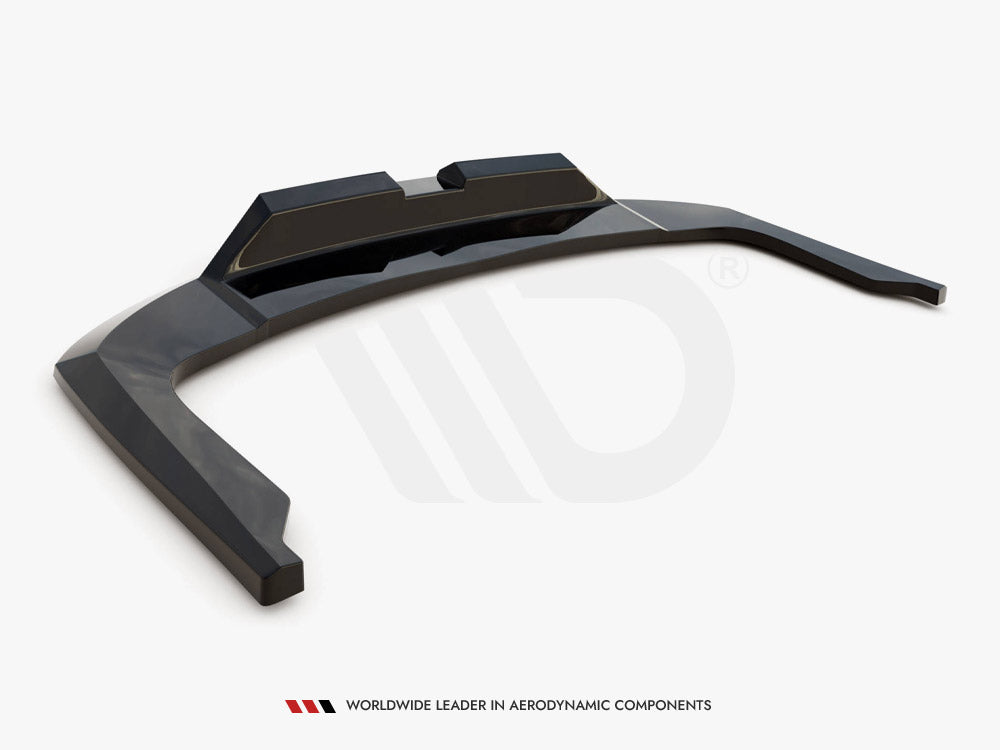 Central Rear Splitter (Vertical Bars) Hyundai Elantra Mk7 Maxton Design