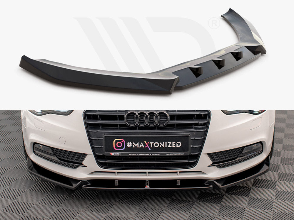 Front Splitter V.1 Audi A5 Coupe 8T Facelift Maxton Design