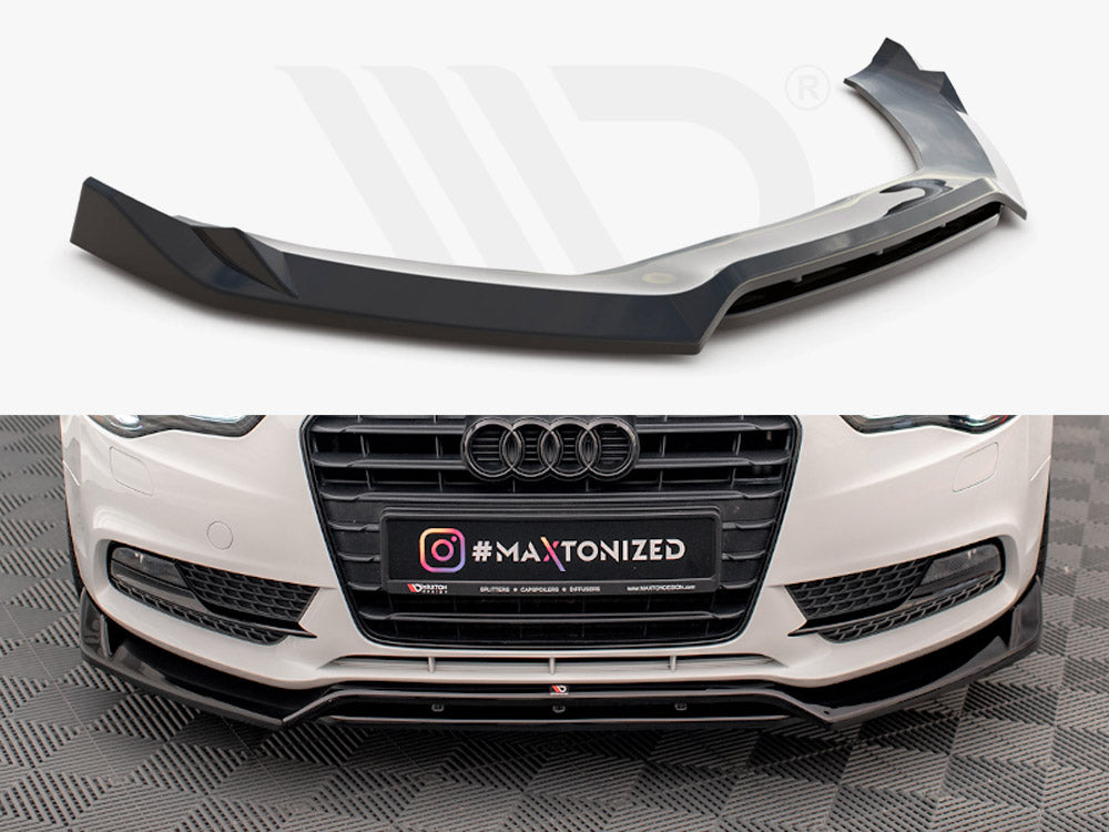 Front Splitter V.2 Audi A5 Coupe 8T Facelift Maxton Design