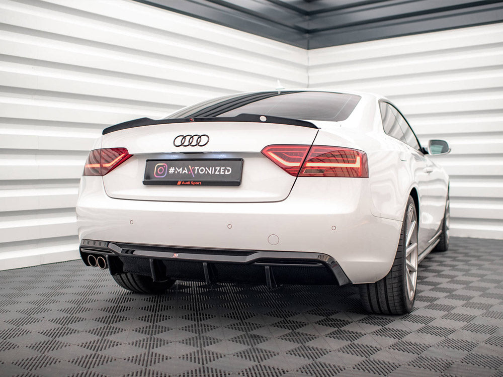 Rear Valance Audi A5 Coupe 8T Facelift Maxton Design