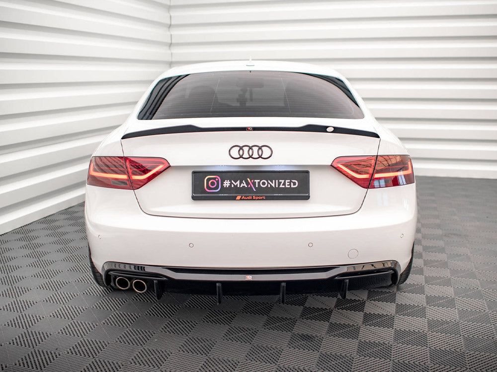 Rear Valance Audi A5 Coupe 8T Facelift Maxton Design