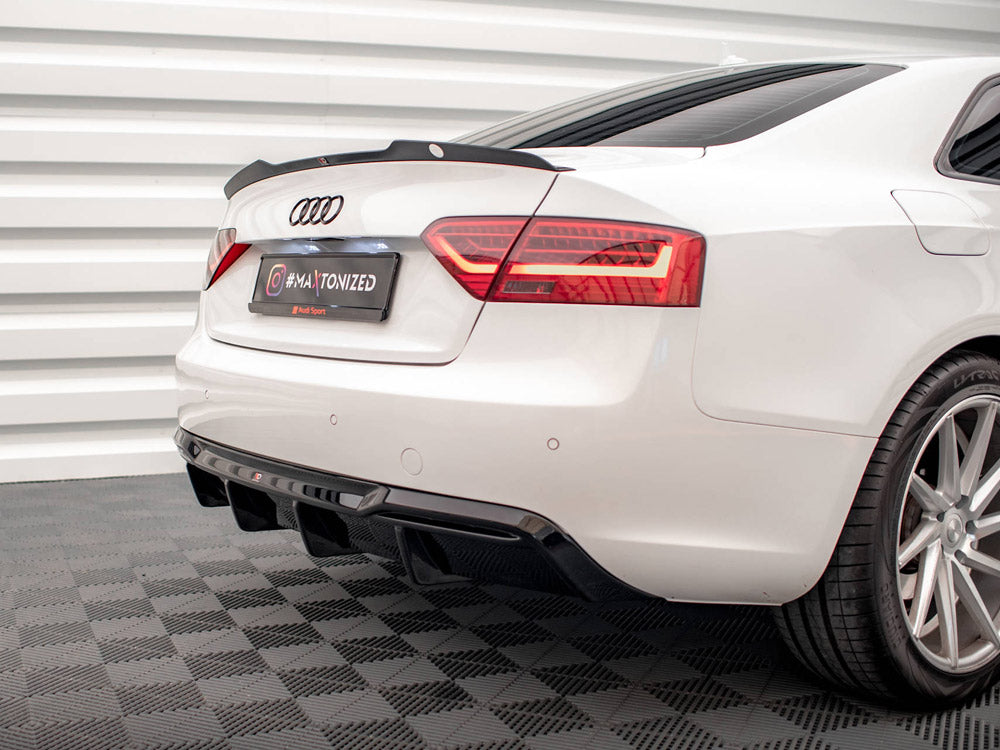 Rear Valance Audi A5 Coupe 8T Facelift Maxton Design