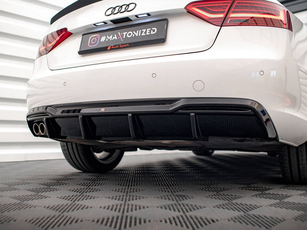 Rear Valance Audi A5 Coupe 8T Facelift Maxton Design