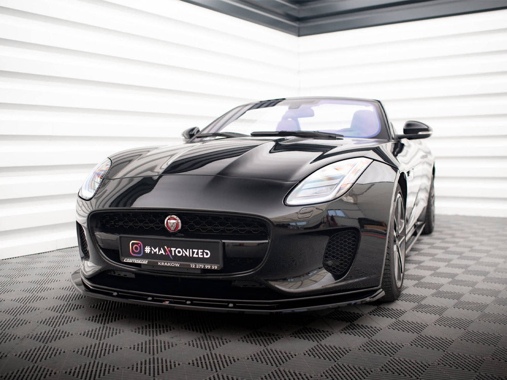 Front Splitter V.1 Jaguar F-Type Mk1 Facelift Maxton Design