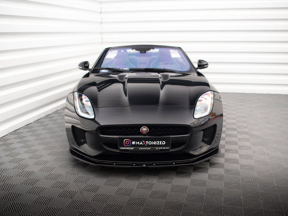 Front Splitter V.1 Jaguar F-Type Mk1 Facelift Maxton Design