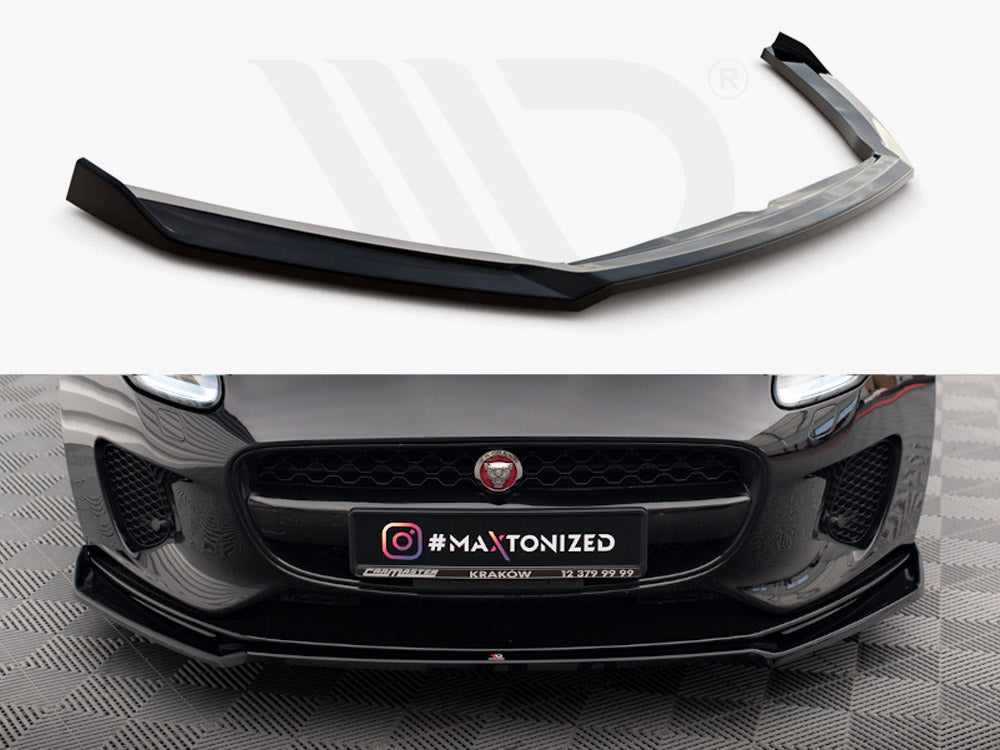 Front Splitter V.2 Jaguar F-Type Mk1 Facelift Maxton Design