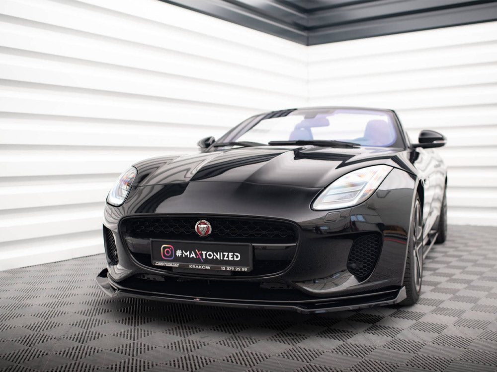 Front Splitter V.2 Jaguar F-Type Mk1 Facelift Maxton Design