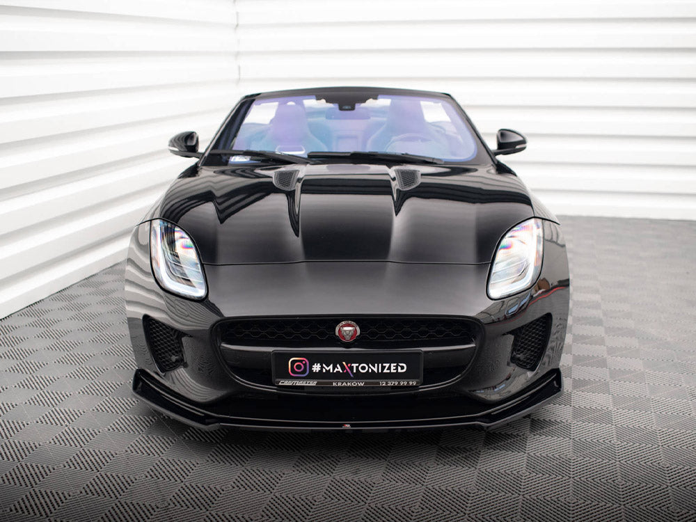 Front Splitter V.2 Jaguar F-Type Mk1 Facelift Maxton Design