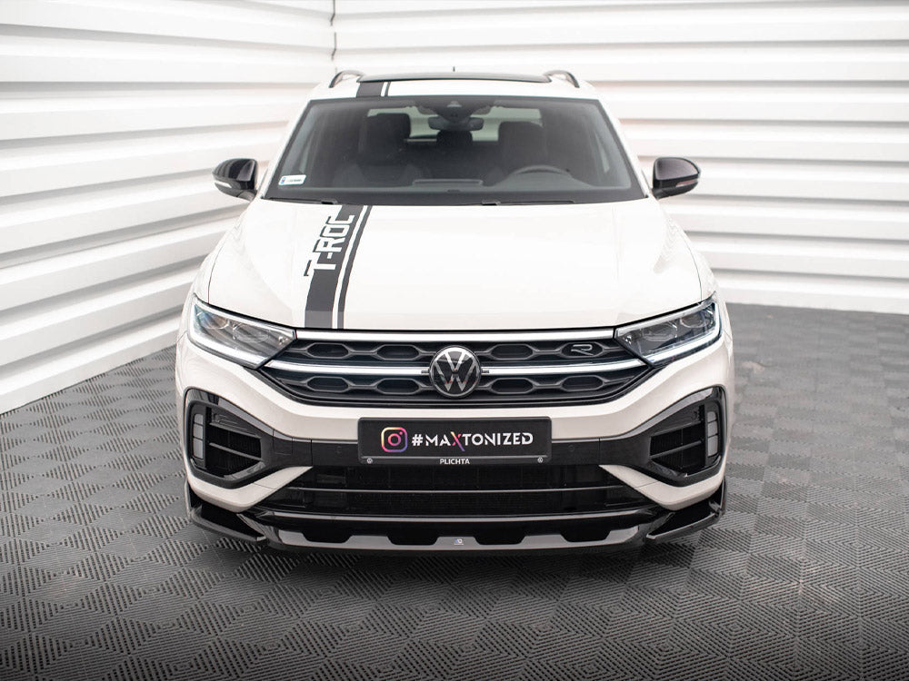 Front Splitter V.2 Volkswagen T-Roc R Mk1 Facelift Maxton Design