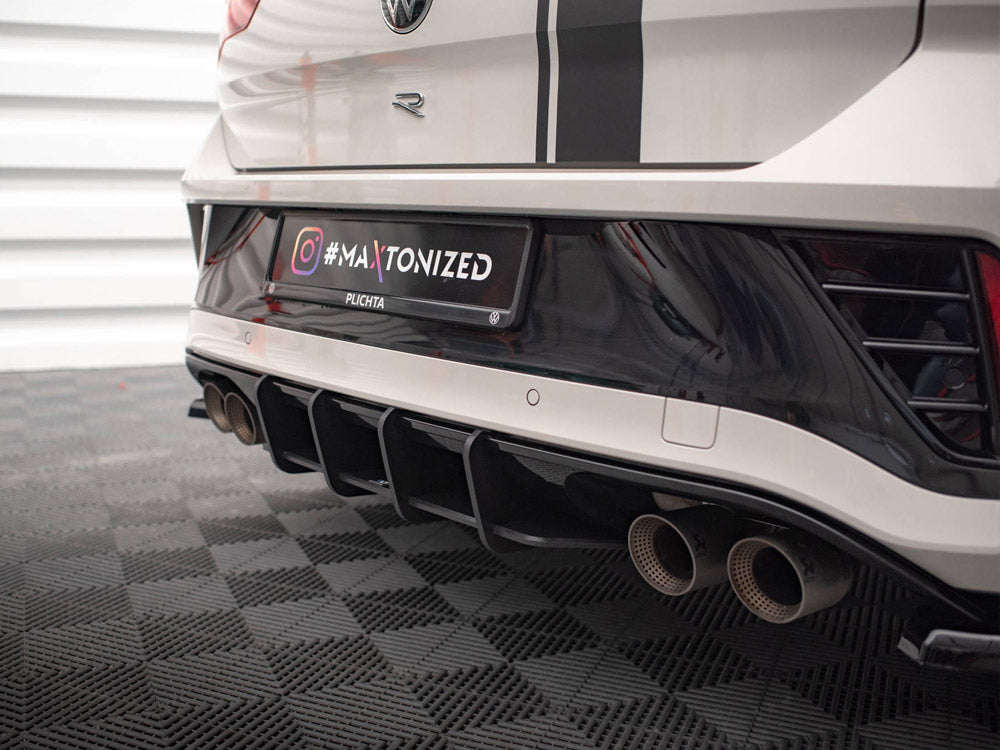 Street PRO Rear Diffuser Volkswagen T-Roc R Mk1 Facelift Maxton Design