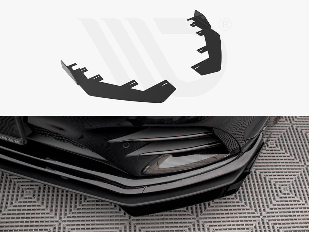 Front Flaps Mercedes A35 AMG / AMG-Line Aero Pack W177 Maxton Design