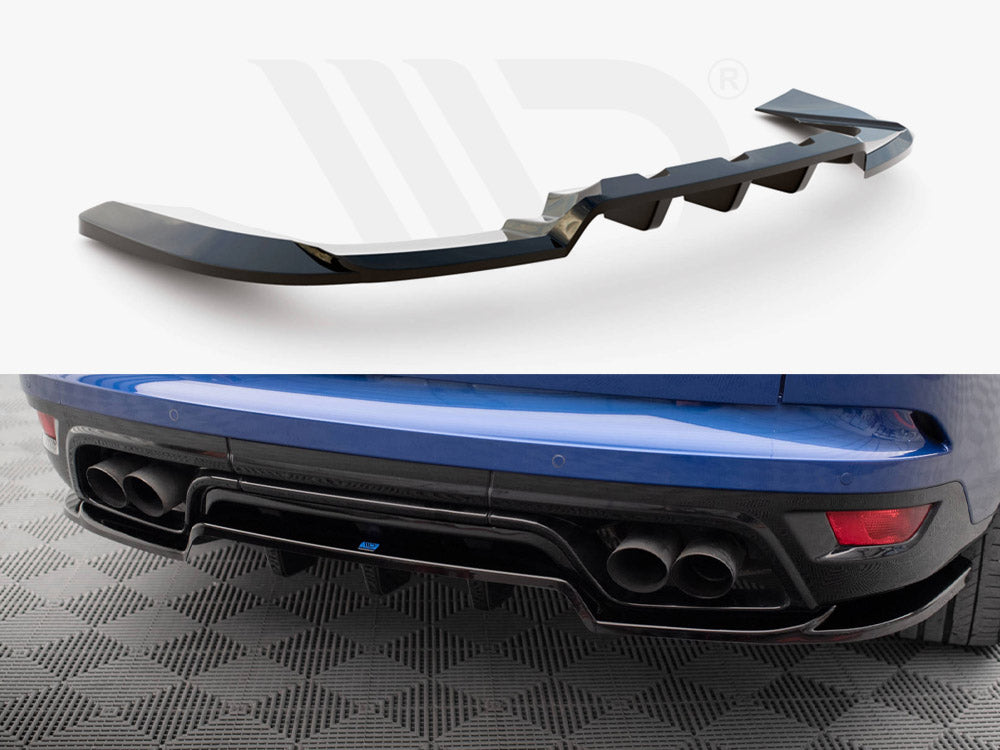 Central Rear Splitter (Vertical Bars) Land Rover Range Rover Sport SVR Mk2 Maxton Design