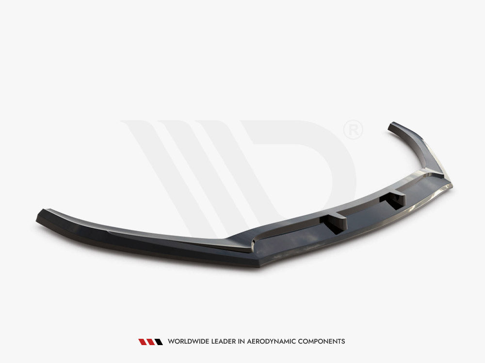 Front Splitter Front Splitter V.1 Hyundai I20 Mk2 Facelift Maxton Design