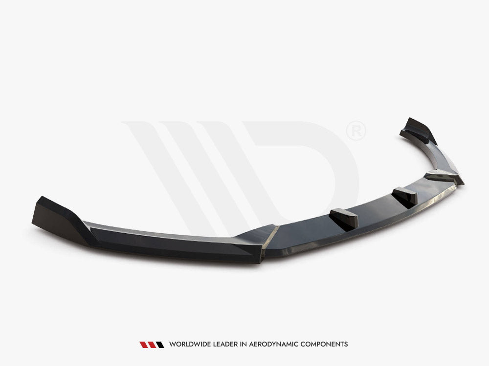 Front Splitter Front Splitter V.2 Hyundai I20 Mk2 Facelift Maxton Design