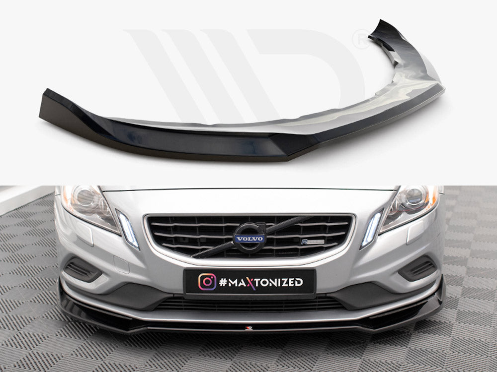 Front Splitter V.2 Volvo S60 R-Design Mk2 Maxton Design