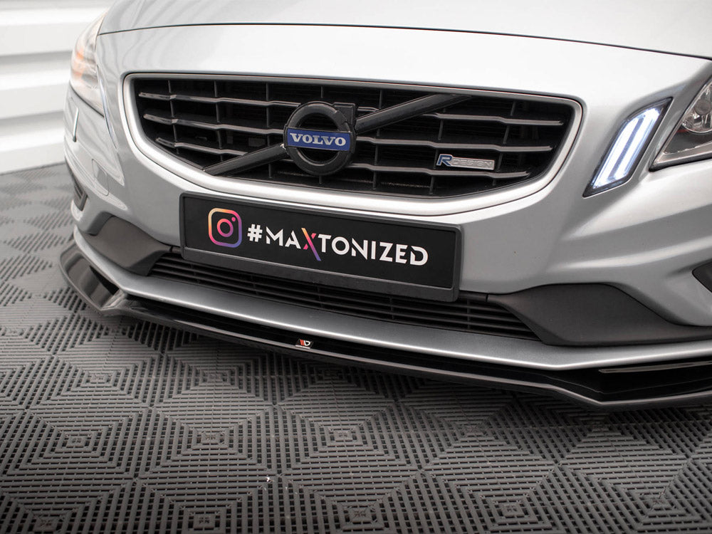 Front Splitter V.2 Volvo S60 R-Design Mk2 Maxton Design