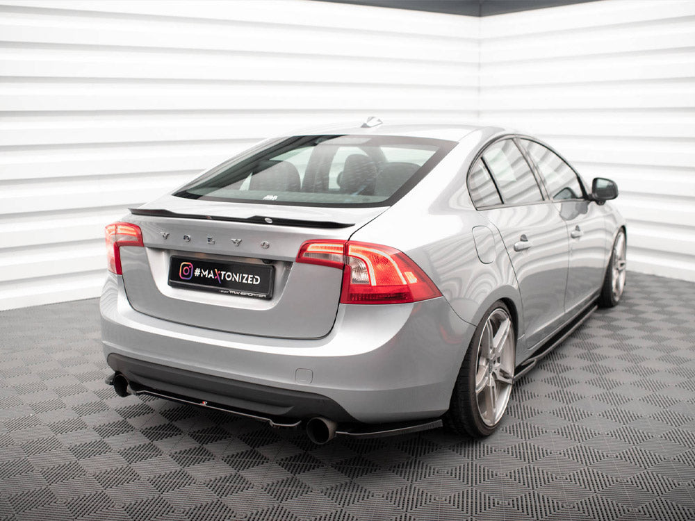 Rear Side Splitters Volvo S60 R-Design Mk2 Maxton Design