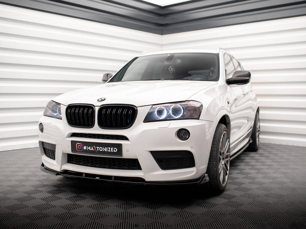 Front Splitter BMW X3 M-Pack F25 Maxton Design