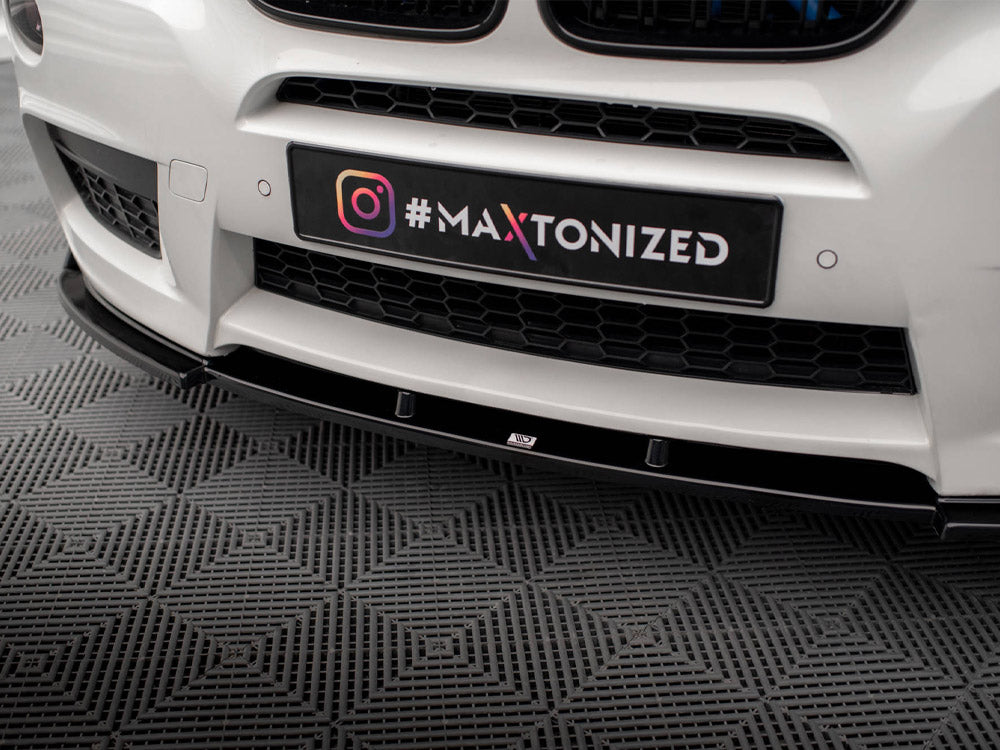 Front Splitter BMW X3 M-Pack F25 Maxton Design