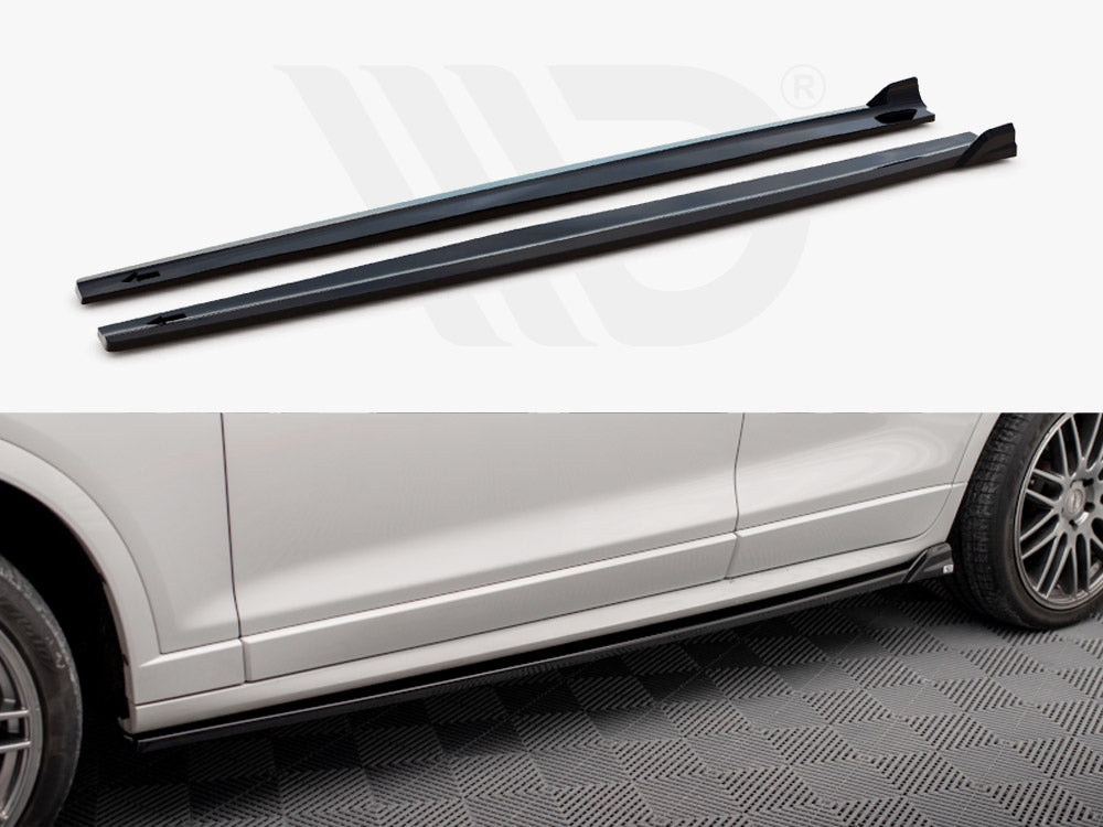 Side Skirts Diffusers BMW X3 M-Pack F25 Maxton Design