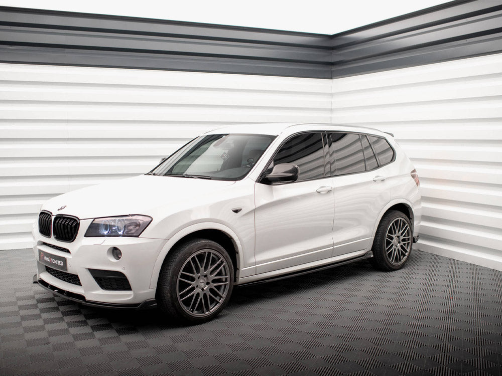 Side Skirts Diffusers BMW X3 M-Pack F25 Maxton Design