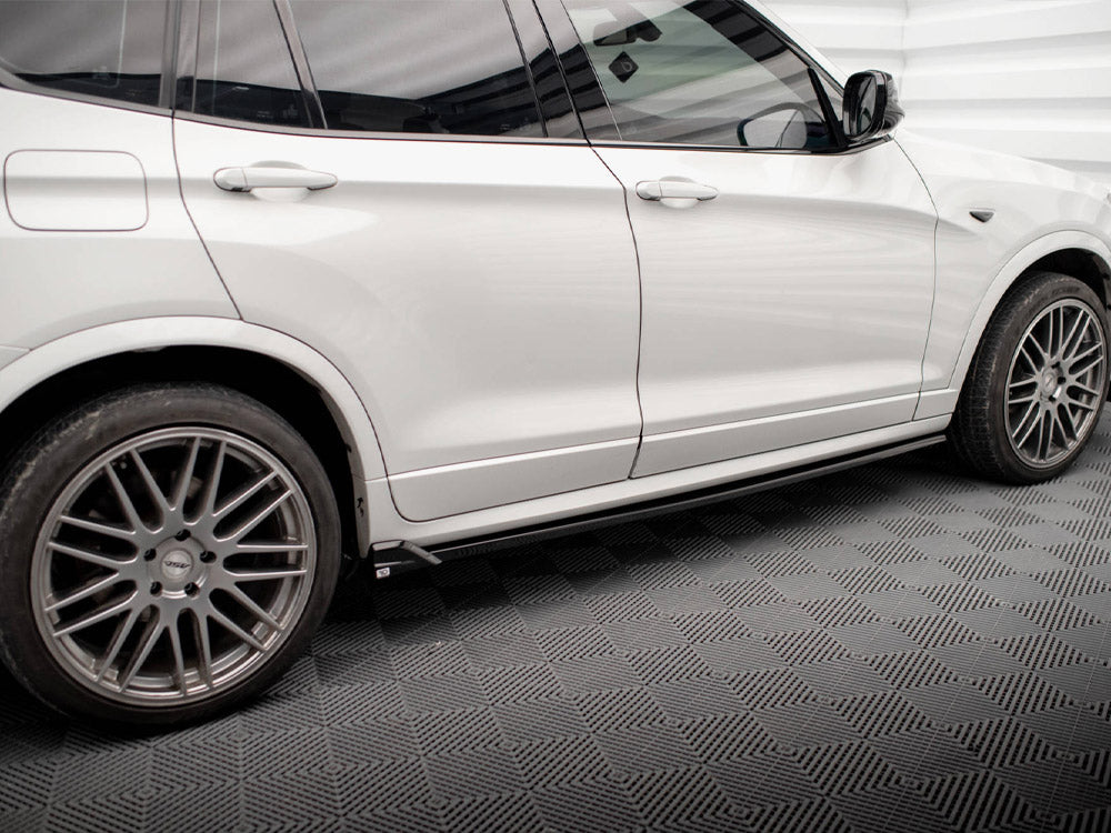 Side Skirts Diffusers BMW X3 M-Pack F25 Maxton Design